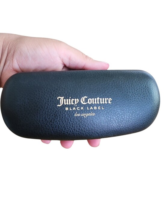 Juicy Couture Other - Juicy Couture Black Sunglasses Case with Gold Logo